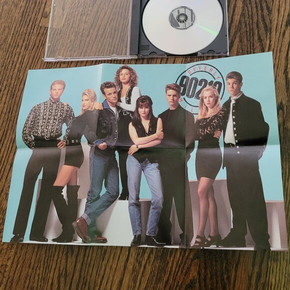 90210 The Soundtrack CD Beverly Hills 90210 Vintage 90s Poster - Picture 9 of 9